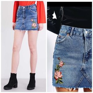 Topshop Jean Skirt